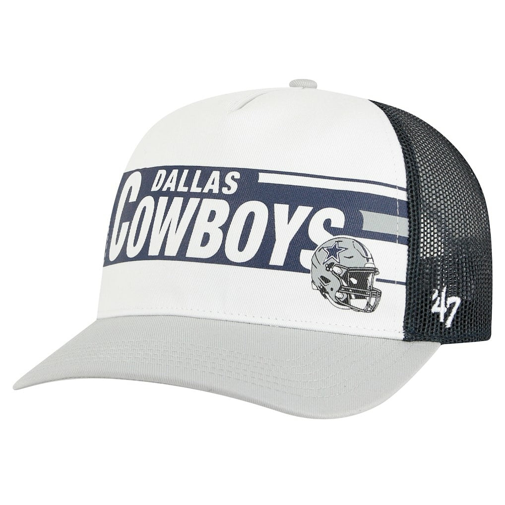 Dallas Cowboys '47 Youth Stack Line Trucker Adjustable Hat Navy | 47 brand