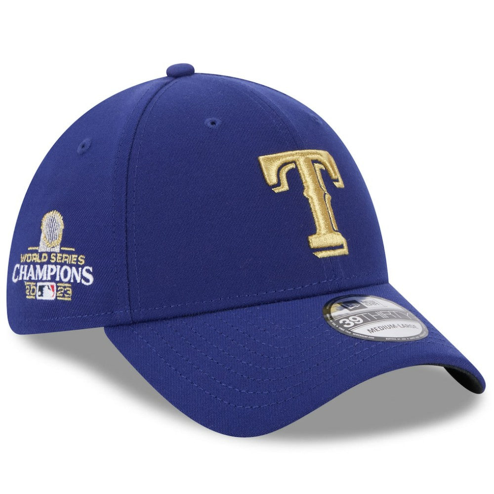 Texas Rangers New Era 2024 Gold Collection 39THIRTY Flex Hat - MLB