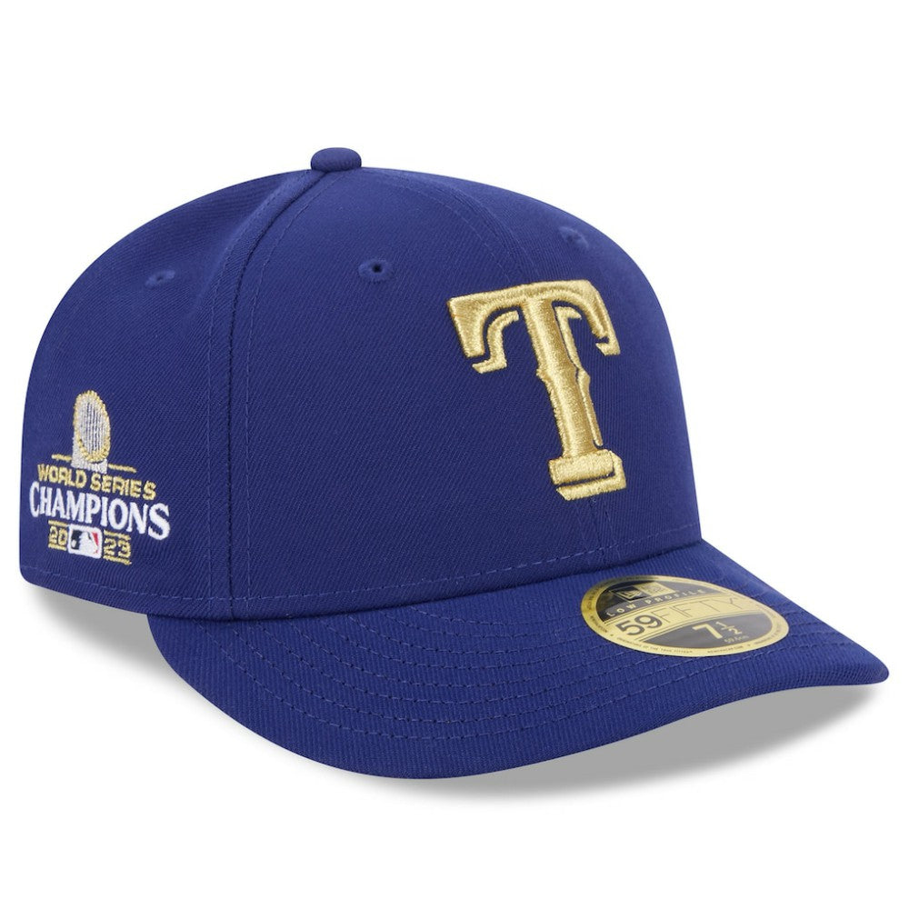 Texas Rangers New Era 2024 Gold Collection Low Profile 59FIFTY Fitted Hat - MLB