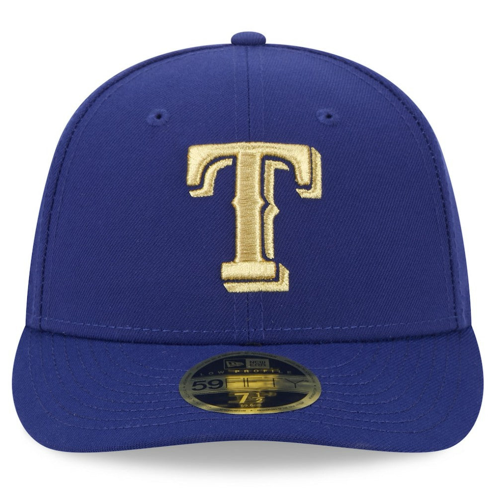 Texas Rangers New Era 2024 Gold Collection Low Profile 59FIFTY Fitted Hat - MLB