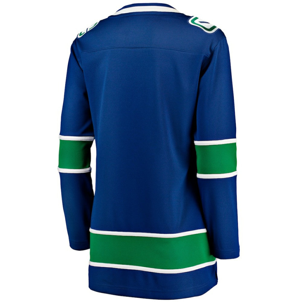 Vancouver Canucks Fanatics Women's Premier Breakaway Jersey - Blue - NHL