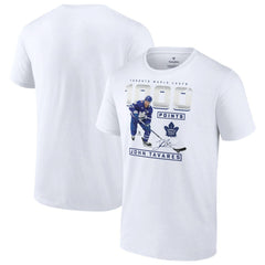 John Tavares Toronto Maple Leafs 1,000 Career Points T-Shirt - White - NHL