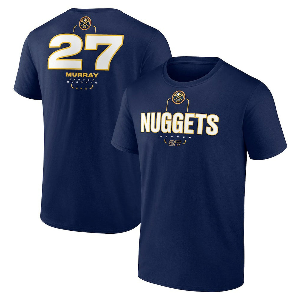 Jamal Murray Denver Nuggets Behind The Back Name & Number T-Shirt Navy - NBA