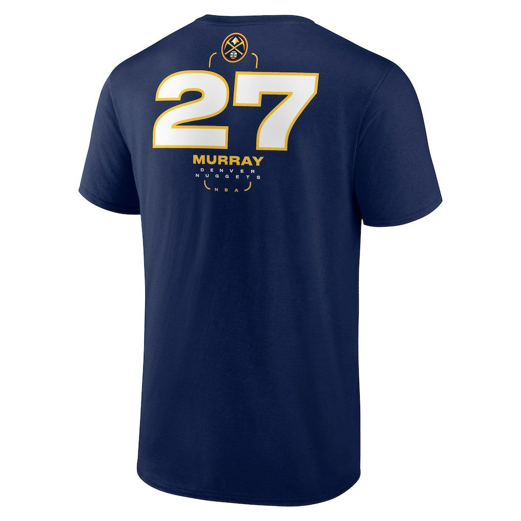 Jamal Murray Denver Nuggets Behind The Back Name & Number T-Shirt Navy - NBA