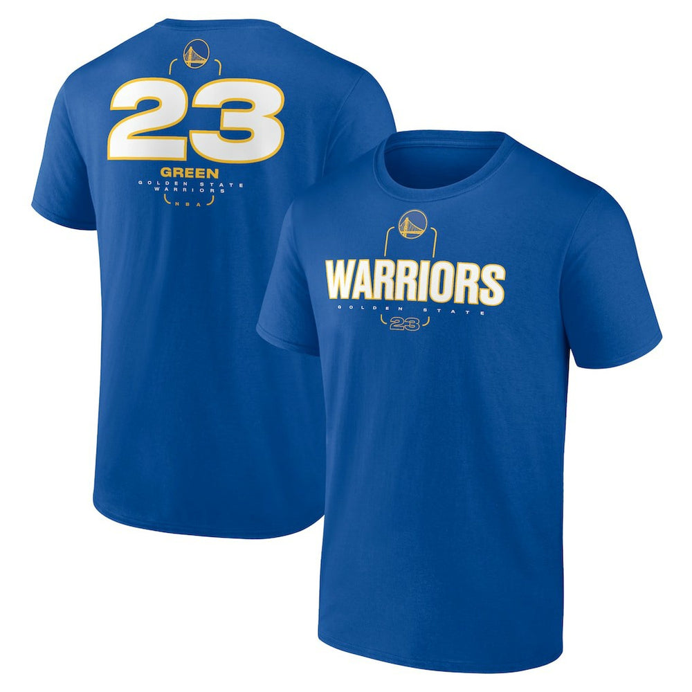 Draymond Green Golden State Warriors Behind The Back Name & Number T-Shirt Royal - NBA
