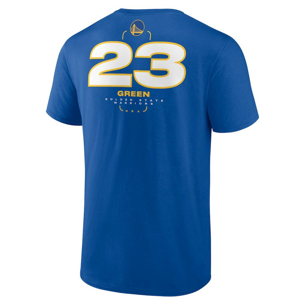 Draymond Green Golden State Warriors Behind The Back Name & Number T-Shirt Royal - NBA
