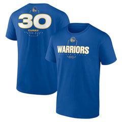 Stephen Curry Golden State Warriors Behind The Back Name & Number T-Shirt Royal - NBA