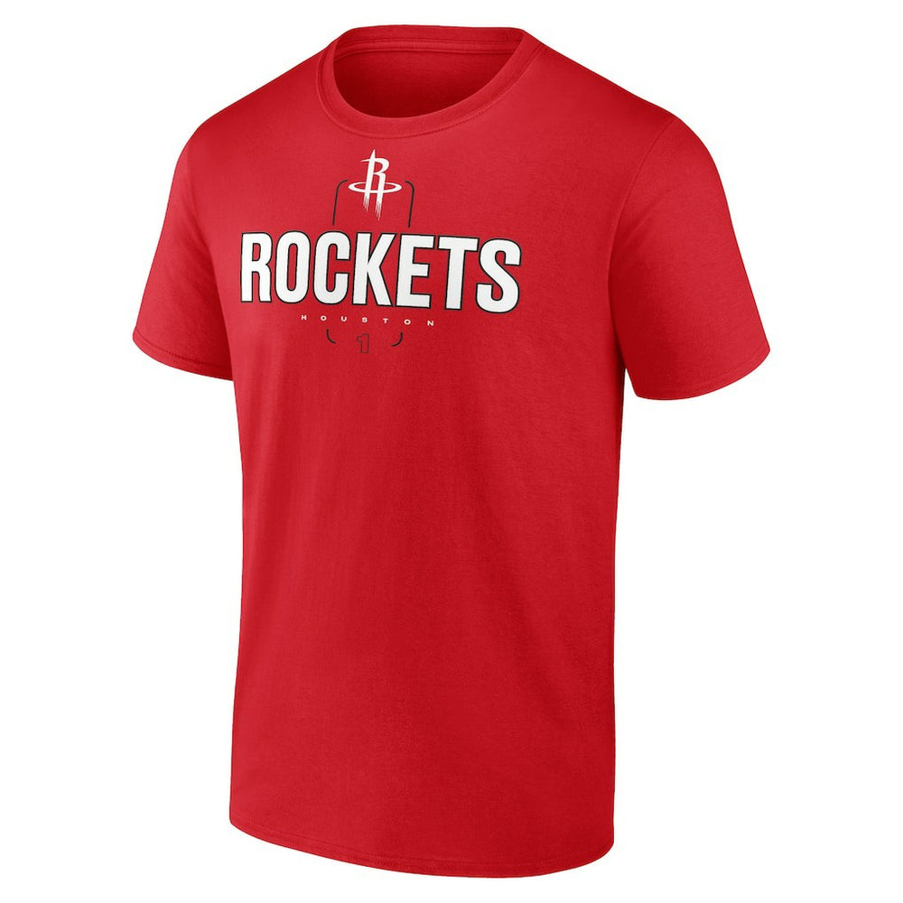 Amen Thompson Houston Rockets Behind The Back Name & Number T-Shirt Red - NBA