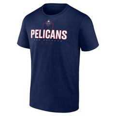 Zion Williamson New Orleans Pelicans Behind The Back Name & Number T-Shirt Navy - NBA