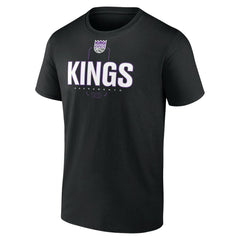 Domantas Sabonis Sacramento Kings Behind The Back Name & Number T-Shirt Black - NBA