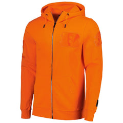 Cincinnati Bengals Pro Standard Triple Tonal Full-Zip Hoodie Orange | NFL
