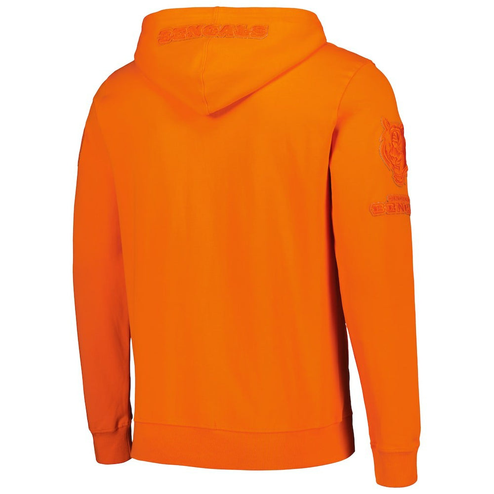 Cincinnati Bengals Pro Standard Triple Tonal Full-Zip Hoodie Orange | NFL