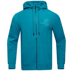 Miami Dolphins Pro Standard Triple Tonal Full-Zip Hoodie Aqua | NFL