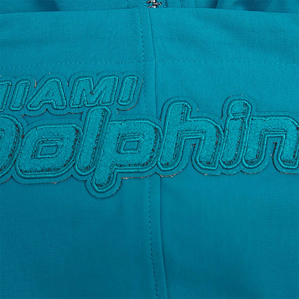 Miami Dolphins Pro Standard Triple Tonal Full-Zip Hoodie Aqua | NFL