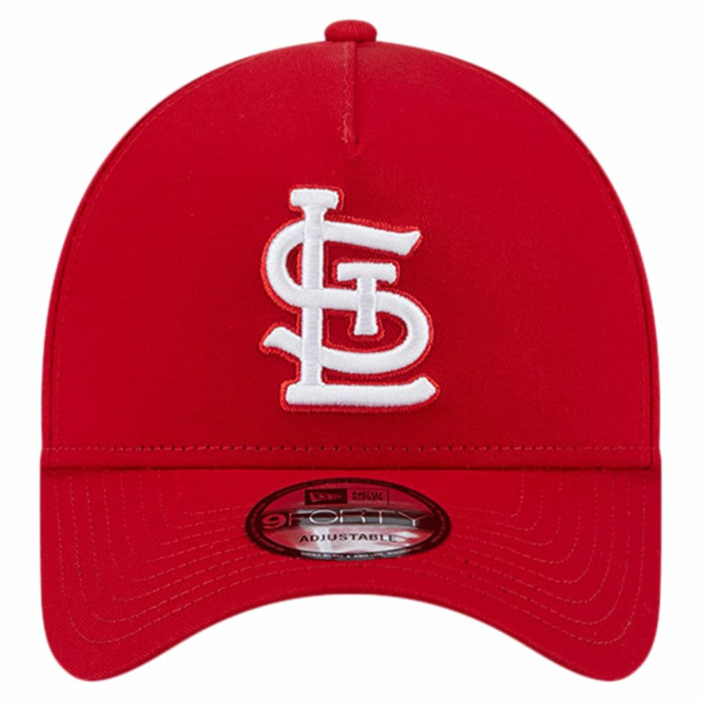 St. Louis Cardinals New Era Team Color A-Frame 9FORTY Adjustable Hat - MLB