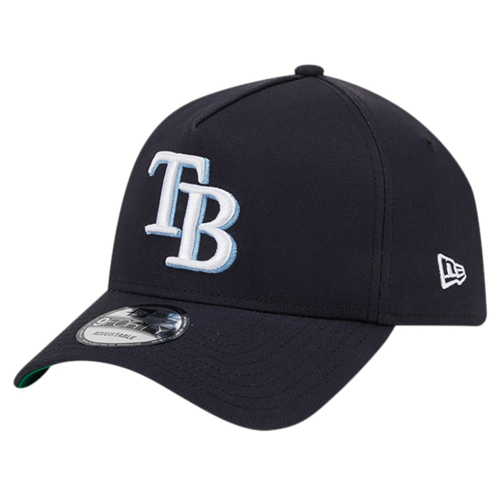 Tampa Bay Rays New Era Team Color A-Frame 9FORTY Adjustable Hat - MLB