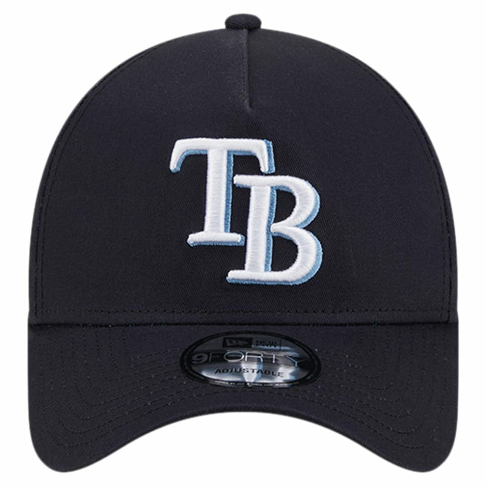 Tampa Bay Rays New Era Team Color A-Frame 9FORTY Adjustable Hat - MLB