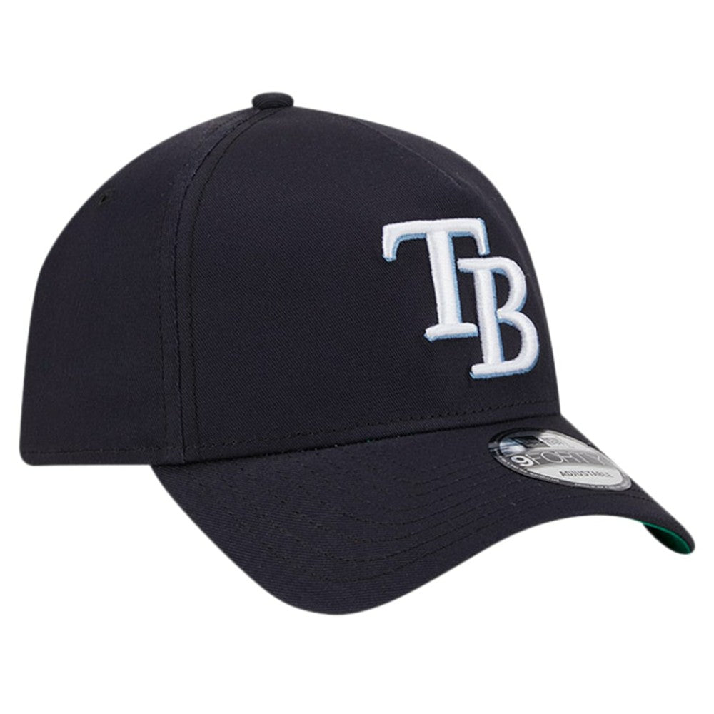 Tampa Bay Rays New Era Team Color A-Frame 9FORTY Adjustable Hat - MLB