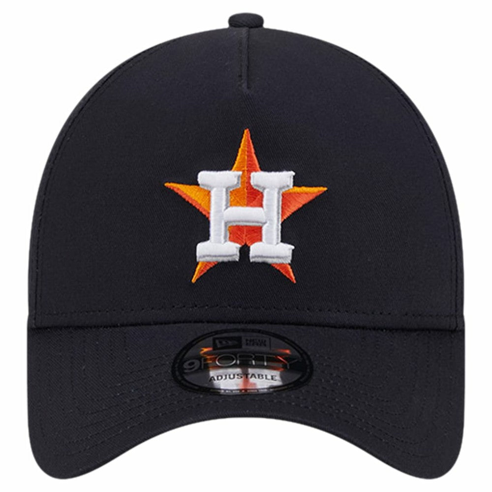 Houston Astros New Era Team Color A-Frame 9FORTY Adjustable Hat - MLB