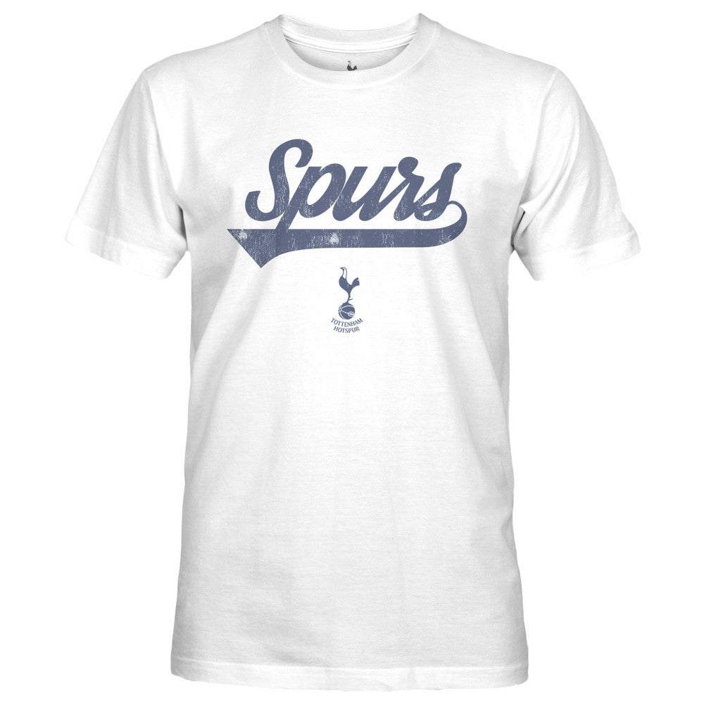 Tottenham Hotspur 1863FC Script Slub T-Shirt White - FIFA World CUP