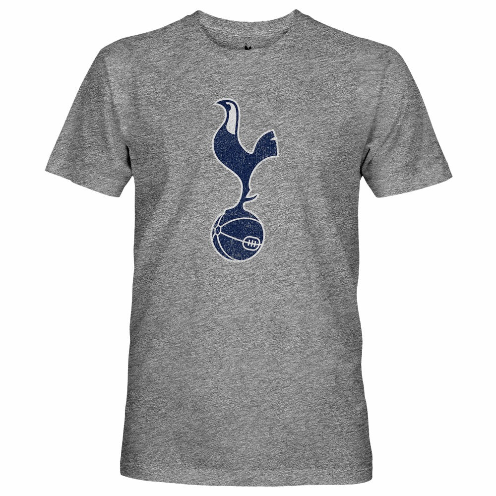 Tottenham Hotspur 1863FC Color Crest Twisted Tri-Blend Slub T-Shirt Heather Gray - FIFA World CUP