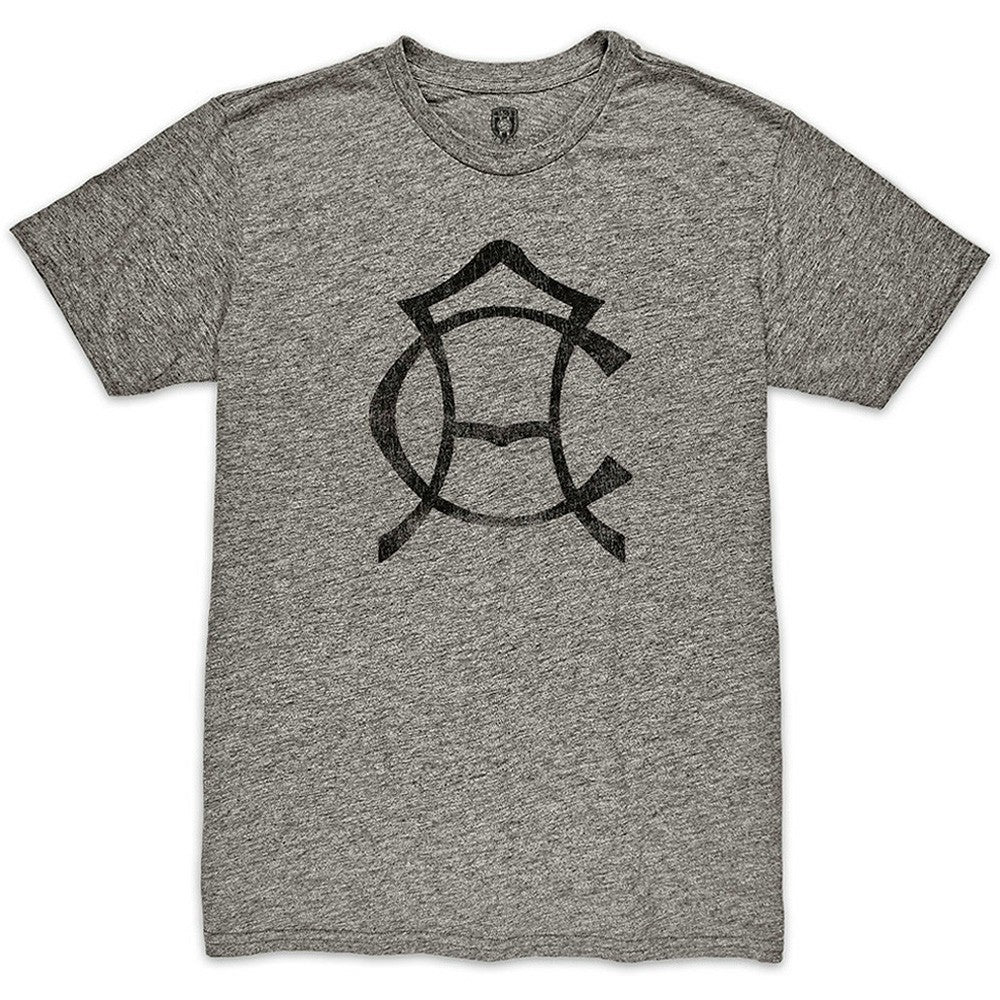Club America 1863FC Retro Crest Twisted Tri-Blend Slub T-Shirt Heather Gray - FIFA World CUP