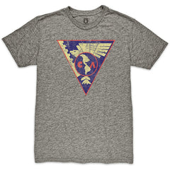 Club America 1863FC Retro Crest Twisted Tri-Blend Slub T-Shirt Heather Gray - FIFA World CUP