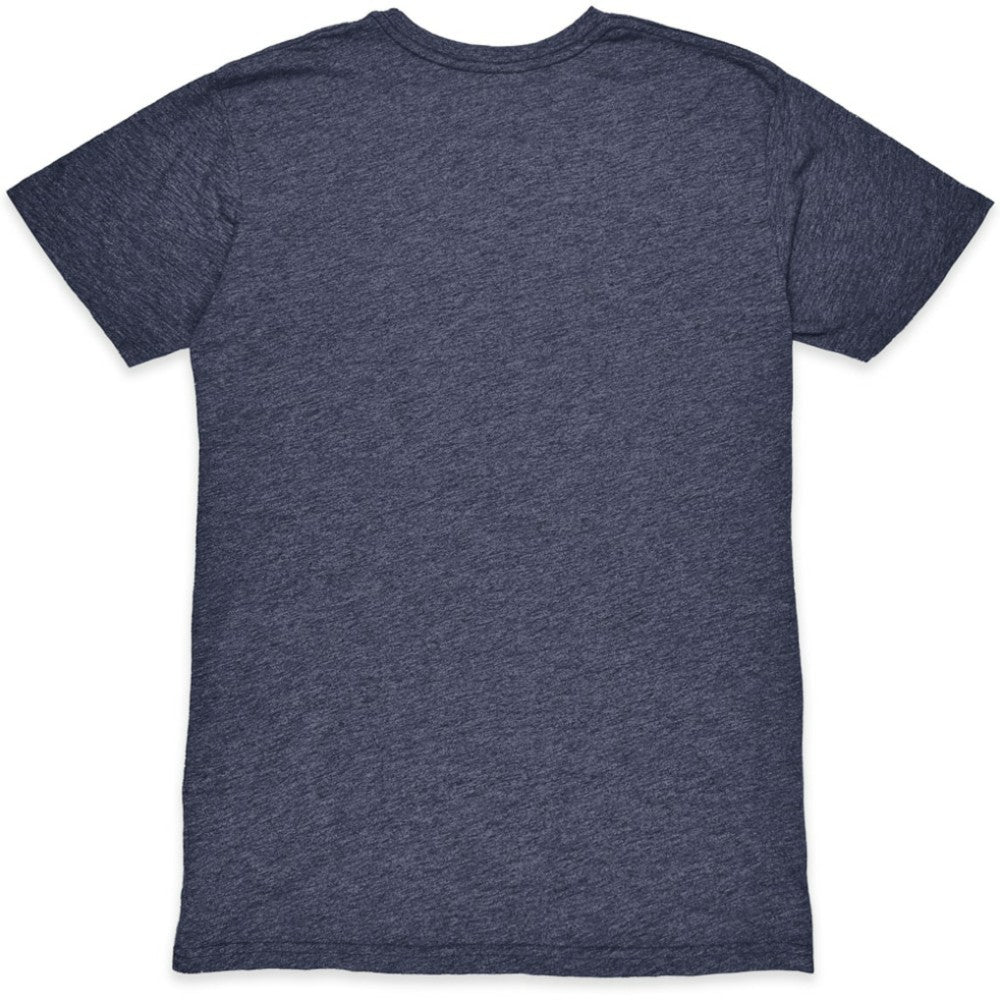 Manchester City 1863FC Retro Flourish Twisted Tri-Blend Slub T-Shirt Heather Navy - FIFA World CUP