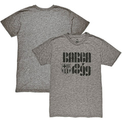 Barcelona 1863FC Retro Vibes Twisted Tri-Blend Slub T-Shirt Heather Gray - FIFA World CUP