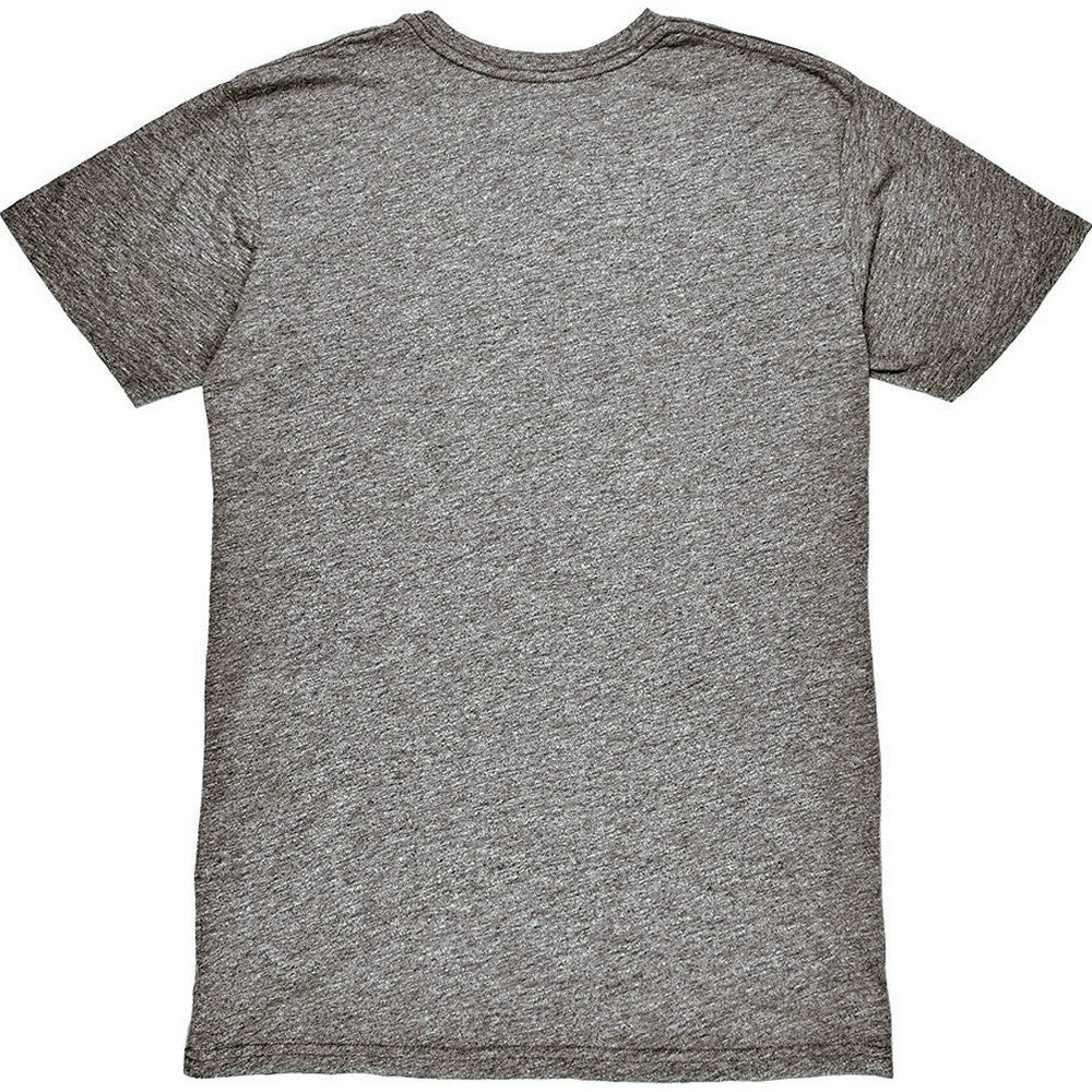 Barcelona 1863FC Retro Vibes Twisted Tri-Blend Slub T-Shirt Heather Gray - FIFA World CUP