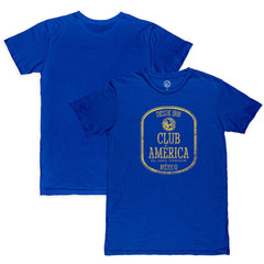 Club America 1863FC Retro Seal Slub T-Shirt Royal - FIFA World CUP