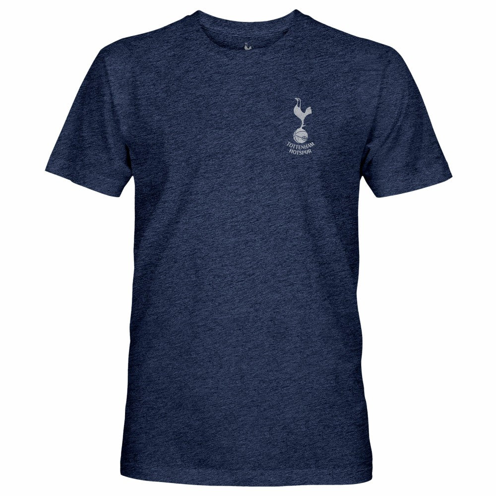 Tottenham Hotspur 1863FC Front Back Date Twisted Tri-Blend T-Shirt Heather Navy - FIFA World CUP