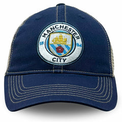 Manchester City 1863FC Trucker Adjustable Hat Navy - FIFA World CUP