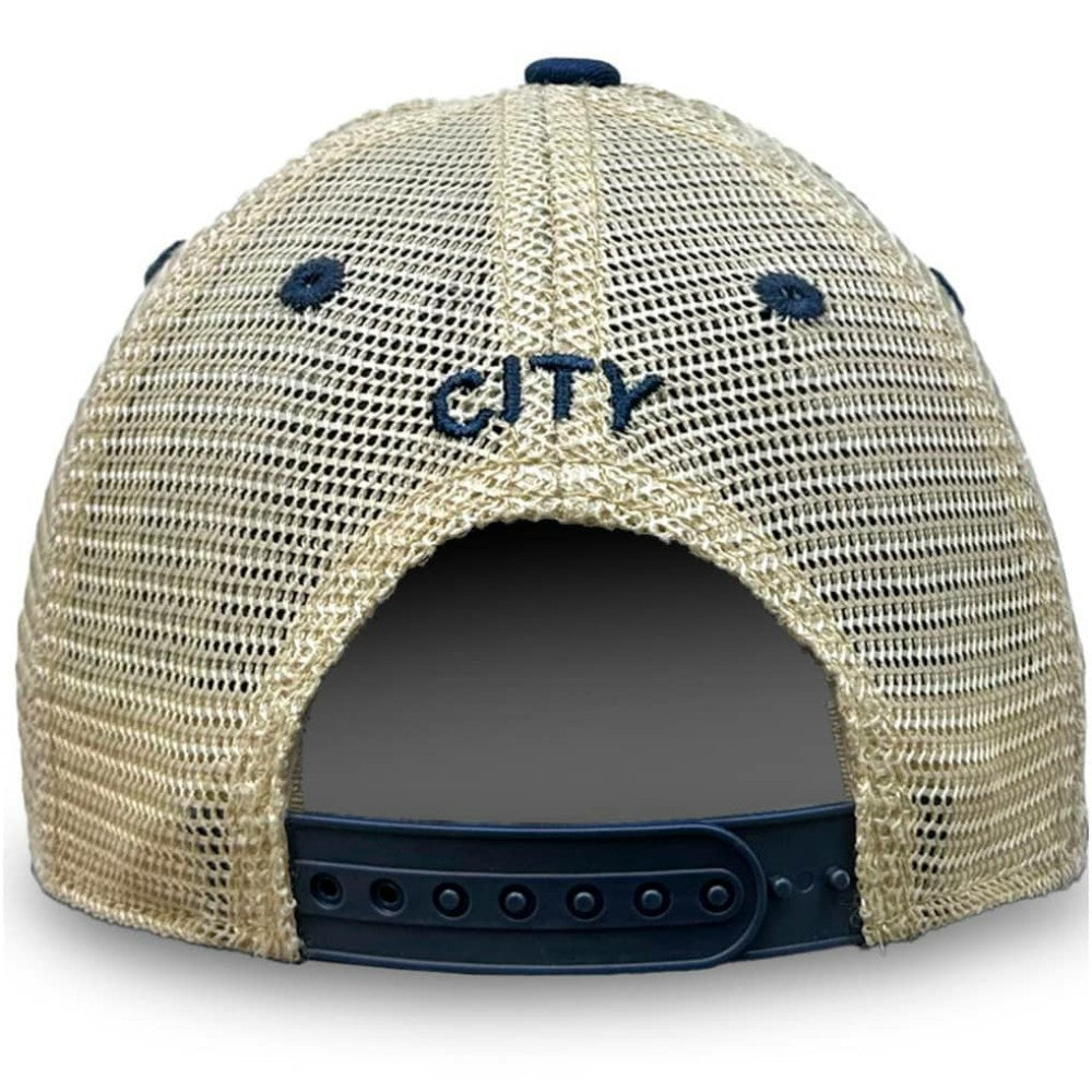 Manchester City 1863FC Trucker Adjustable Hat Navy - FIFA World CUP