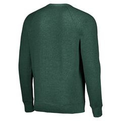 Milwaukee Bucks Homage Unisex Holiday Raglan Pullover Sweatshirt Hunter Green - NBA