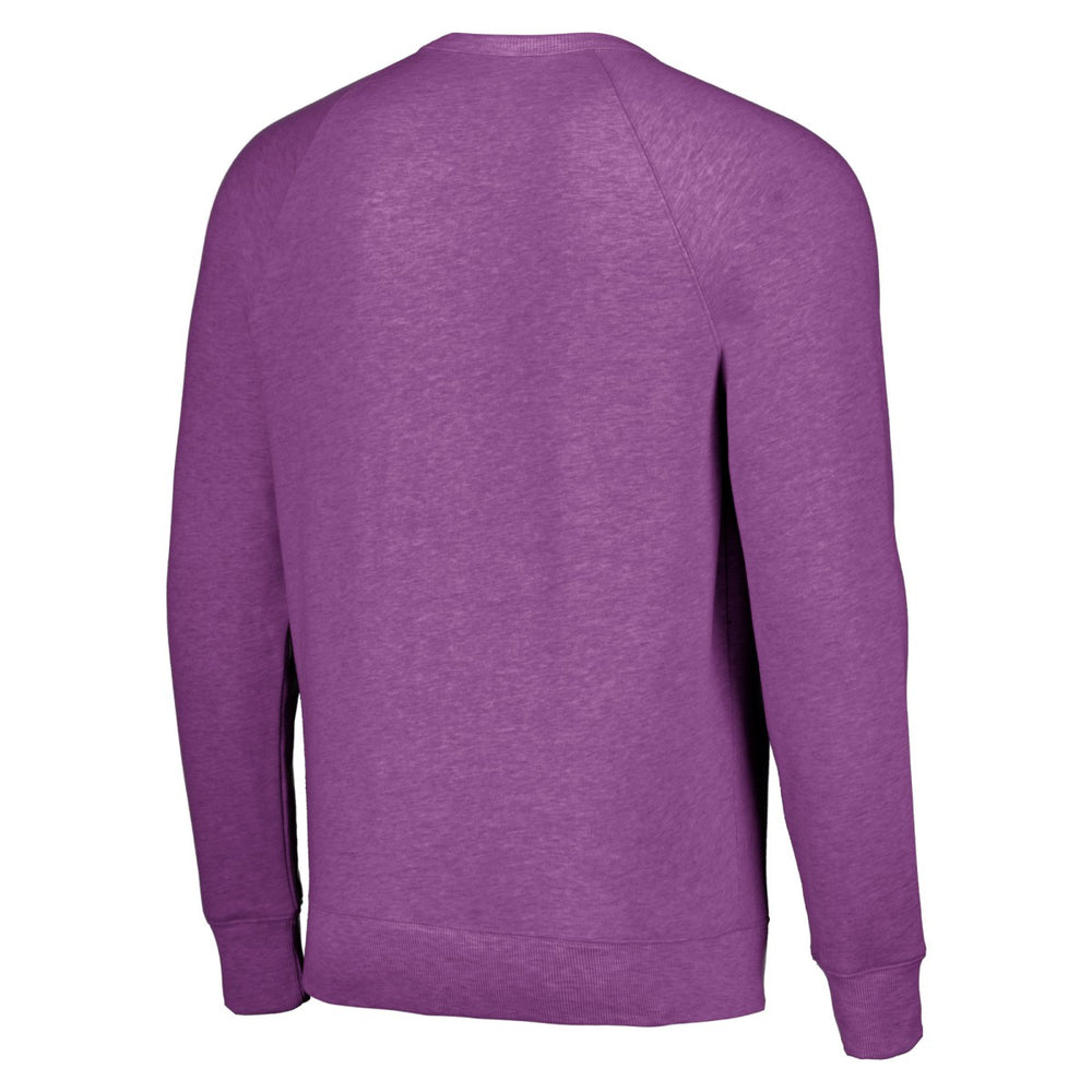 Phoenix Suns Homage Unisex Holiday Tri-Blend Raglan Pullover Sweatshirt Purple - NBA