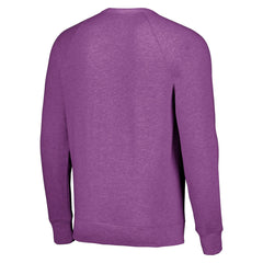 Phoenix Suns Homage Unisex Holiday Tri-Blend Raglan Pullover Sweatshirt Purple - NBA