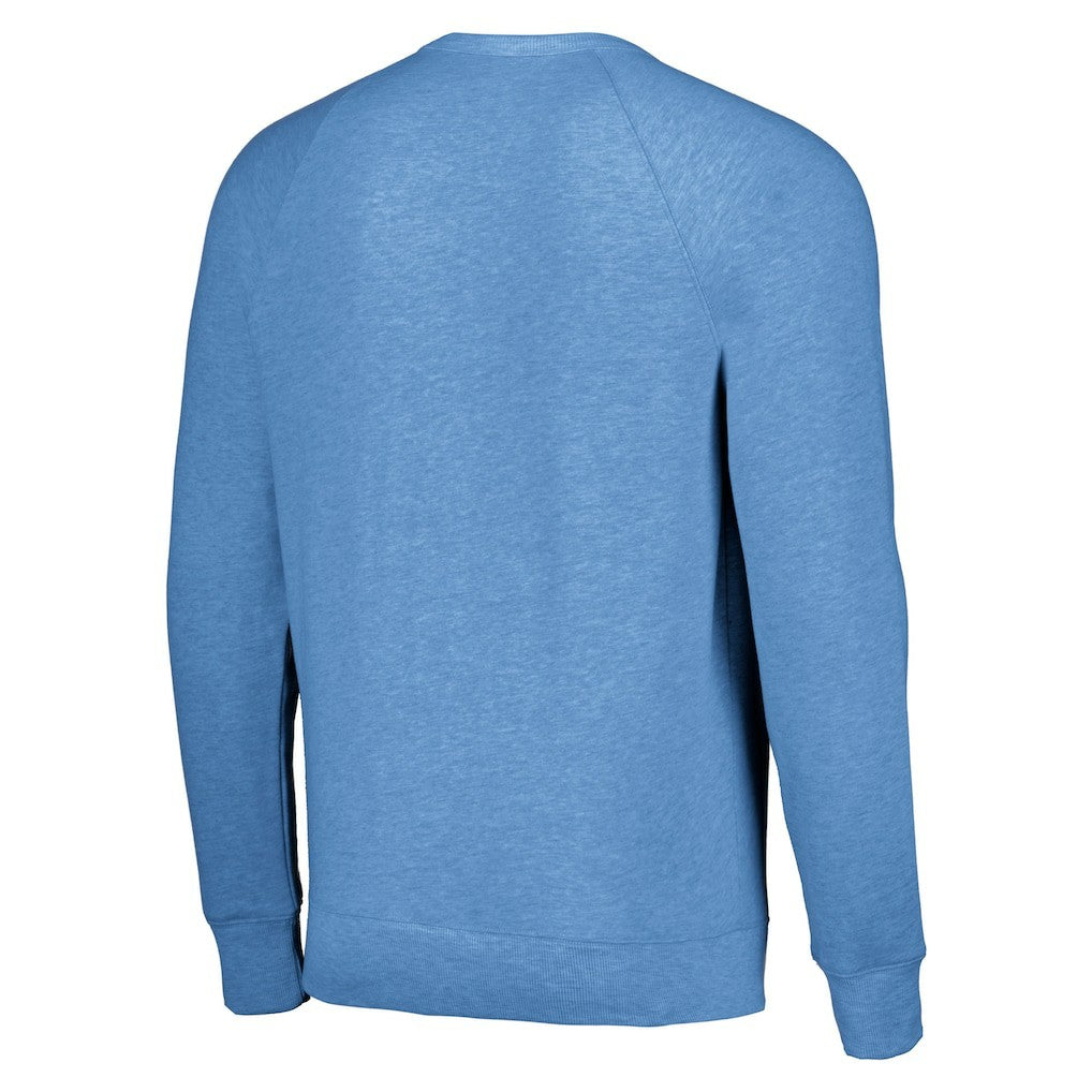 Philadelphia 76ers Homage Unisex Holiday Raglan Pullover Sweatshirt Light Blue - NBA