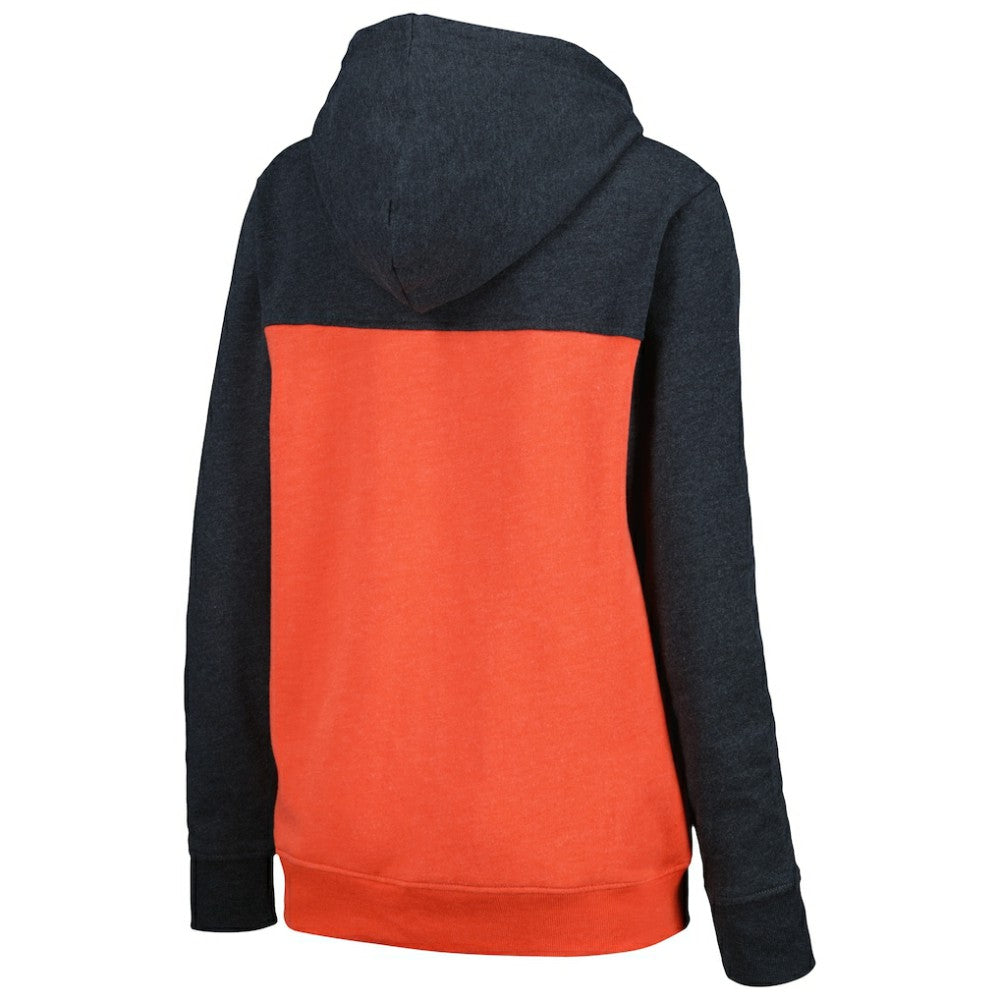 San Francisco Giants New Era Women's Color Block Full-Zip Hoodie Jacket - MLB