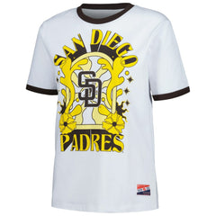 San Diego Padres New Era Women's Oversized Ringer T-Shirt - MLB