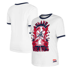 Atlanta Braves New Era Women's Oversized Ringer T-Shirt - MLB