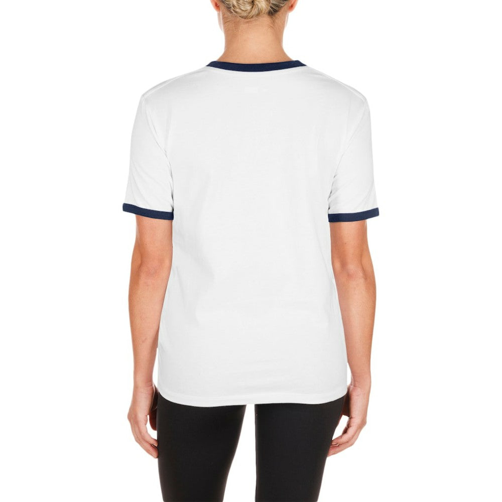 Atlanta Braves New Era Women's Oversized Ringer T-Shirt - MLB