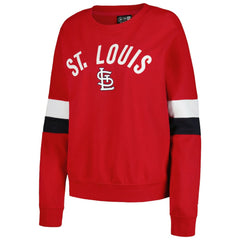 St. Louis Cardinals New Era Women's Game Day Crew Pullover Sweatshirt - MLB