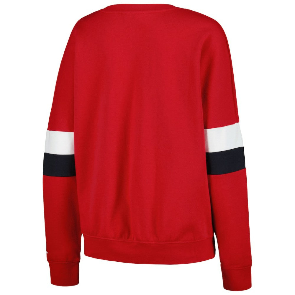 St. Louis Cardinals New Era Women's Game Day Crew Pullover Sweatshirt - MLB