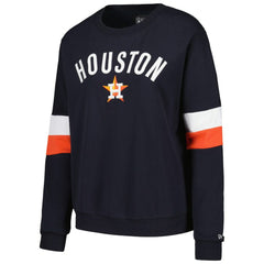Houston Astros New Era Women's Game Day Crew Pullover Sweatshirt - MLB