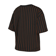 San Francisco Giants New Era Women's Boxy Pinstripe T-Shirt - MLB