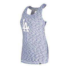 Los Angeles Dodgers New Era Women's Space Dye Keyhole Back Tank Top - MLB