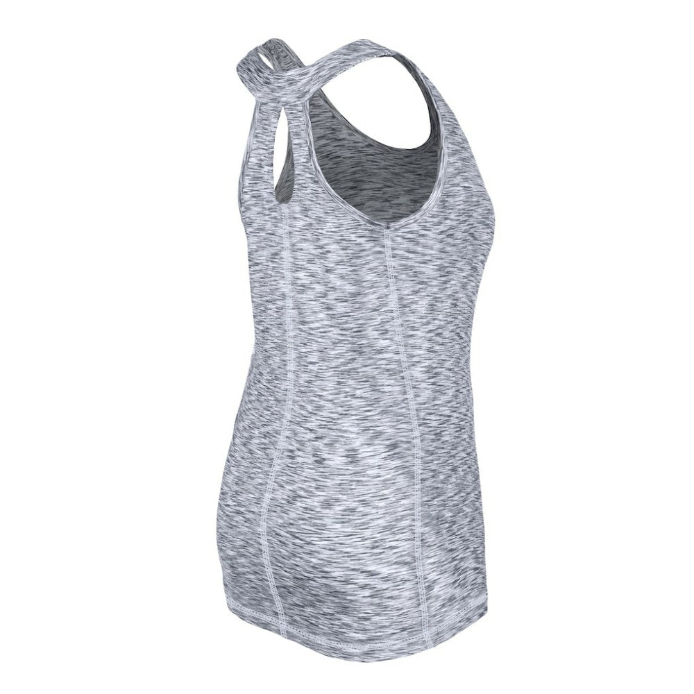 Boston Red Sox New Era Women's Space Dye Keyhole Back Tank Top - MLB
