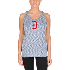 Boston Red Sox New Era Women's Space Dye Keyhole Back Tank Top - MLB