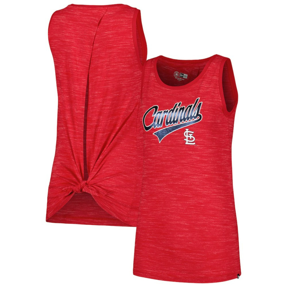 St. Louis Cardinals New Era Women's Space-Dye Active Tank Top - MLB